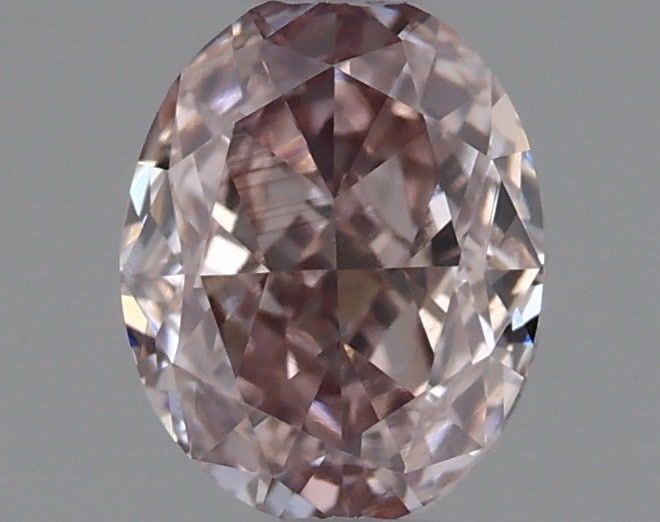 Oval Fancy Brown Pink