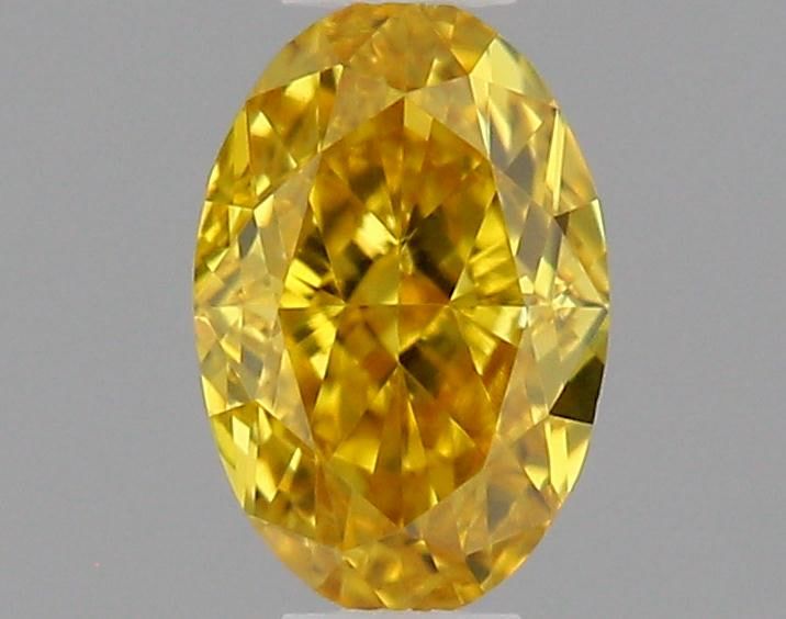 Oval Fancy Vivid Orangey Yellow