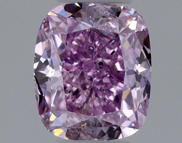 Cushion brilliant Fancy Intense Purple
