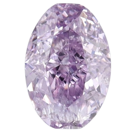 Oval Fancy Intense Purple