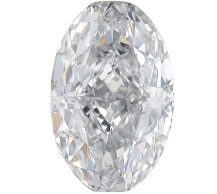 Oval Fancy Light Blue