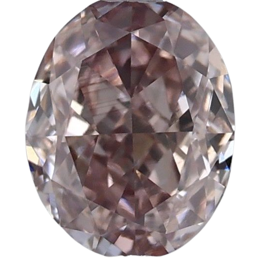 Oval Fancy Brown Pink