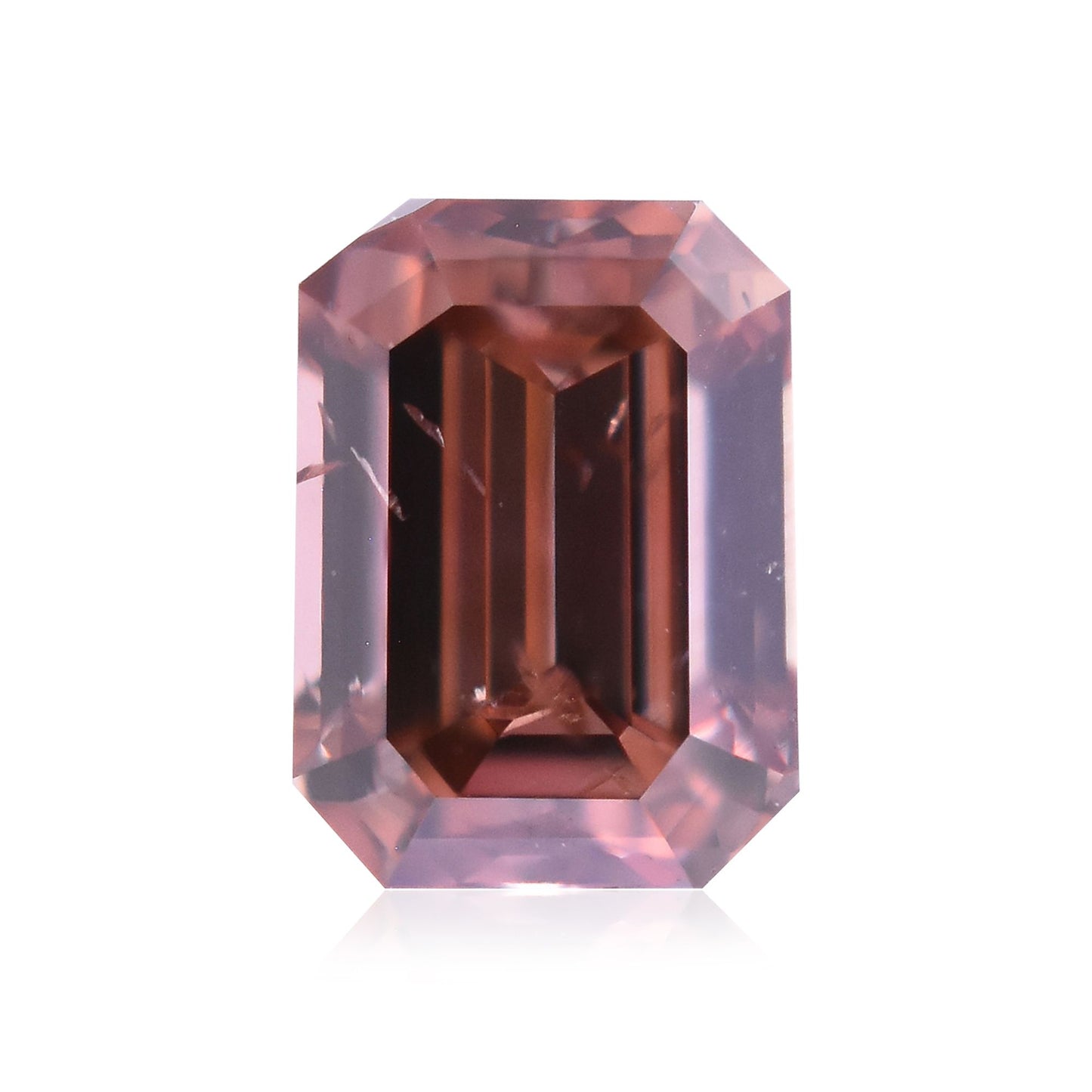 Emerald Fancy Deep Brown Pink