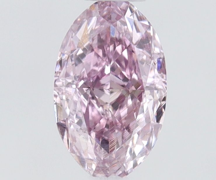 Oval Fancy Intense Purple Pink
