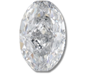 Oval Fancy Light Blue