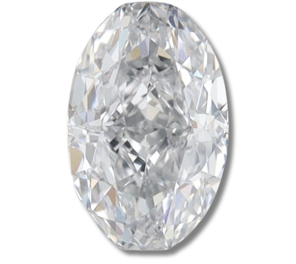 Oval Fancy Light Blue