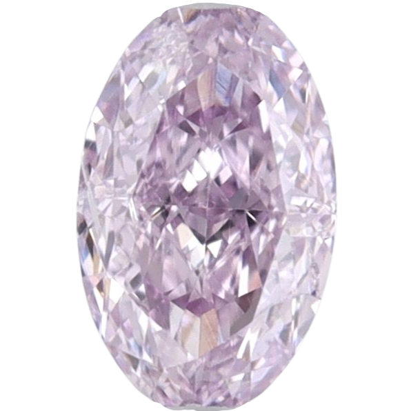 Oval Fancy Pinkish Purple