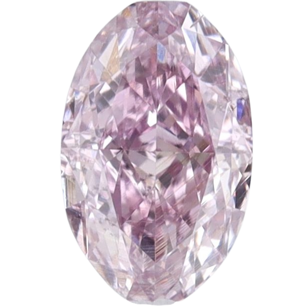 Oval Fancy Intense Purple Pink